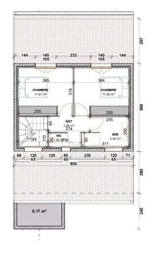  Maison 4 pi�ces 104 m� Ponteilla