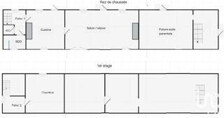  Maison � vendre 3 pi�ces 70 m�