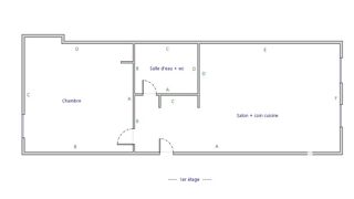  Appartement � vendre 2 pi�ces 39 m�