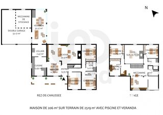  Maison � vendre 9 pi�ces 206 m�