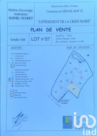  Terrain � vendre 610 m�