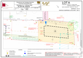  Terrain  vendre 813 m