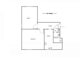  Appartement � vendre 2 pi�ces 45 m�