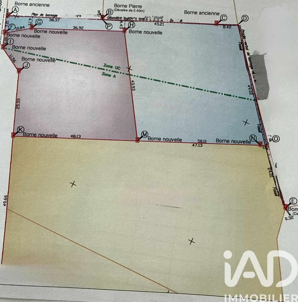 Vente Terrain Vente Terrain � b�tir 2 501 m&sup2; Saint-gaudens