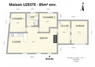  Maison � vendre 4 pi�ces 85 m�