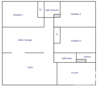  Appartement � vendre 5 pi�ces 87 m�