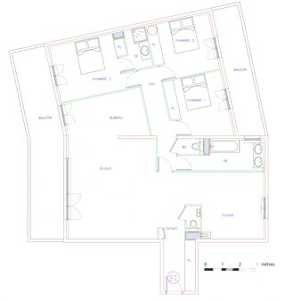  Appartement � vendre 4 pi�ces 126 m�