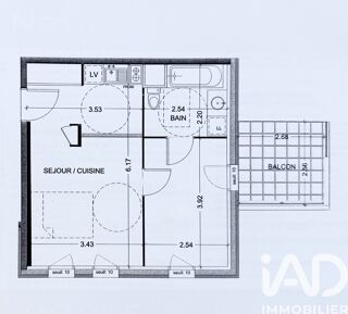  Appartement � vendre 2 pi�ces 36 m�