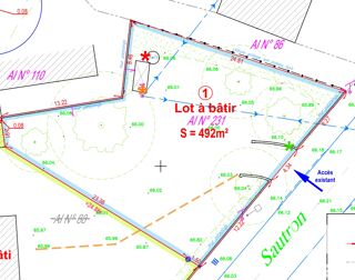  Terrain � vendre 492 m�
