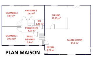  Maison � vendre 5 pi�ces 105 m�