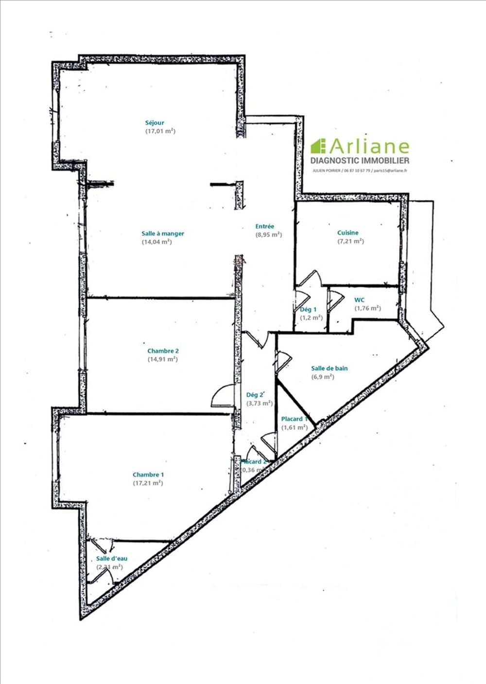  vendre  Appartement Paris 20