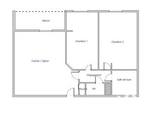  Appartement � vendre 3 pi�ces 54 m�