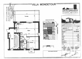  Appartement � vendre 2 pi�ces 43 m�