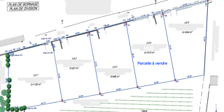  Terrain � vendre 1012 m�