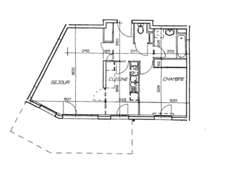 Appartement � vendre 2 pi�ces 55 m�