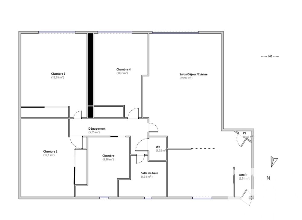 � vendre  Appartement Paris 20