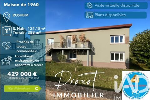   Vente Maison/villa 5 pices Maison - 5 pice(s) - 125 m