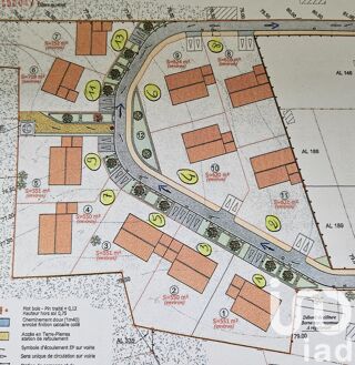  Terrain  vendre 752 m
