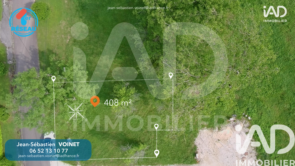 Vente Terrain Vente Terrain � b�tir 408 m&sup2; �magny