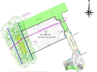  Terrain � vendre 845 m�