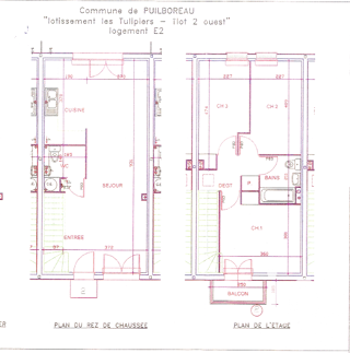  Maison � vendre 4 pi�ces 72 m�
