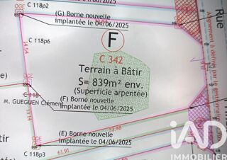  Terrain � vendre 839 m�