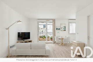  Appartement � vendre 1 pi�ce 37 m�