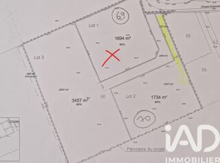  Terrain � vendre 1694 m�