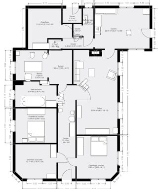  Maison � vendre 5 pi�ces 155 m�