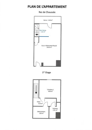  Appartement � vendre 2 pi�ces 30 m�