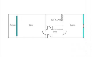  Appartement � vendre 2 pi�ces 38 m�