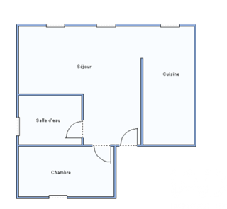  Appartement � louer 2 pi�ces 40 m�