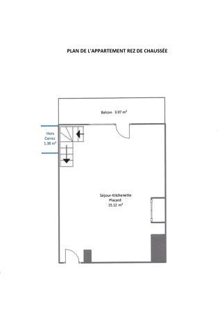  Appartement � vendre 2 pi�ces 25 m�