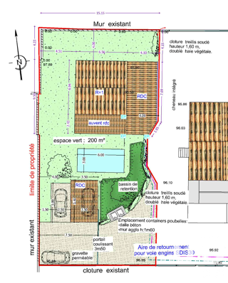  Terrain � vendre 453 m�