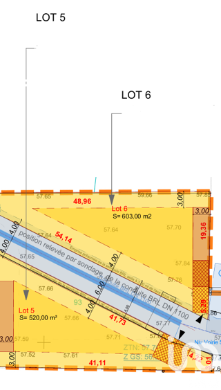  Terrain � vendre 603 m�