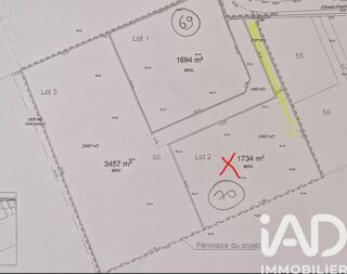  Terrain � vendre 1734 m�