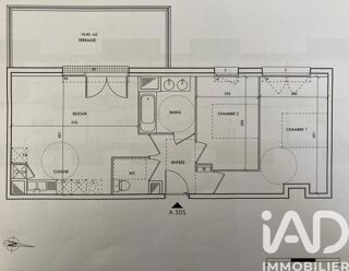  Appartement � vendre 3 pi�ces 60 m�