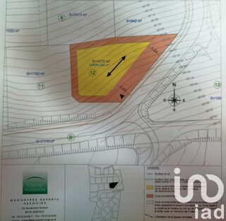  Terrain � vendre 1072 m�