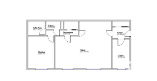  Appartement � vendre 3 pi�ces 56 m�