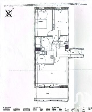  Appartement � vendre 3 pi�ces 66 m�
