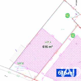  Terrain � vendre 616 m�