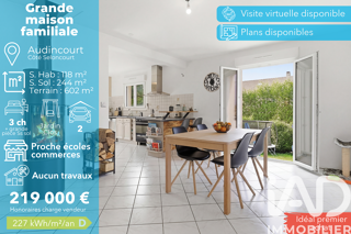  Maison � vendre 6 pi�ces 118 m�