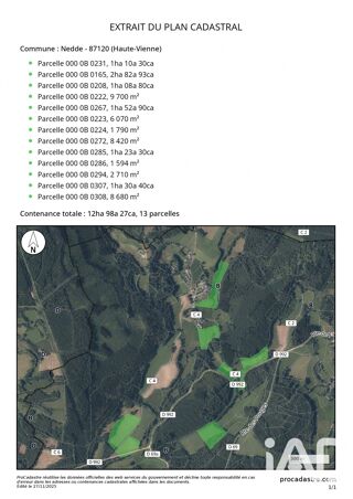  Terrain  vendre 129827 m