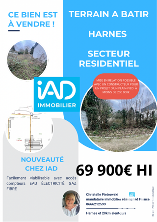  Terrain � vendre 607 m�