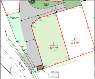  Terrain � vendre 507 m�