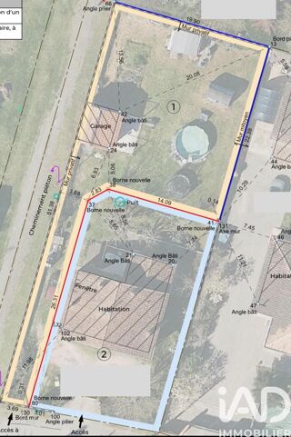  Terrain � vendre 553 m�