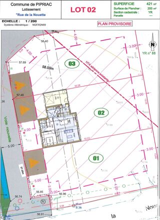  Terrain � vendre 421 m�