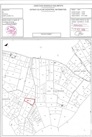  Terrain � vendre 5000 m�