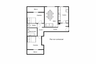  Appartement � vendre 3 pi�ces 73 m�