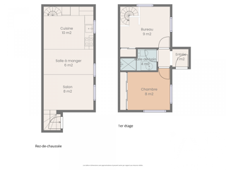  Appartement � vendre 3 pi�ces 49 m�